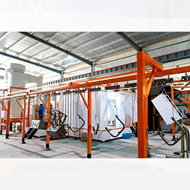 大型机架喷涂